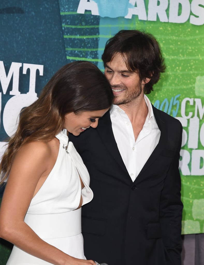 The couple shared a sweet laugh at the 2015 CMT Awards in Nashville.