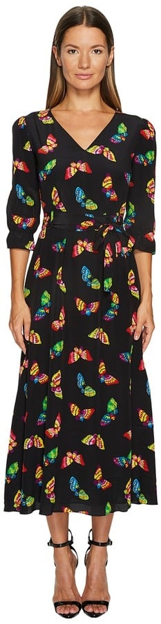 Moschino Silk Butterfly Maxi Dress