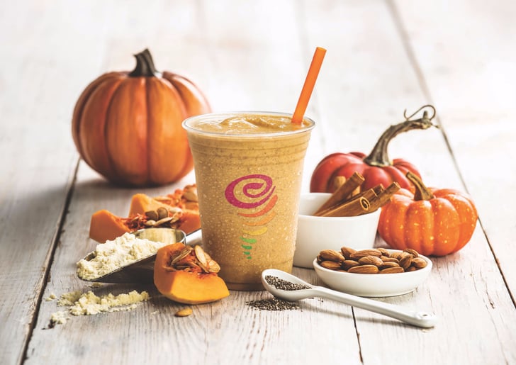 Jamba Juice Protein Pumpkin Smoothie POPSUGAR Fitness