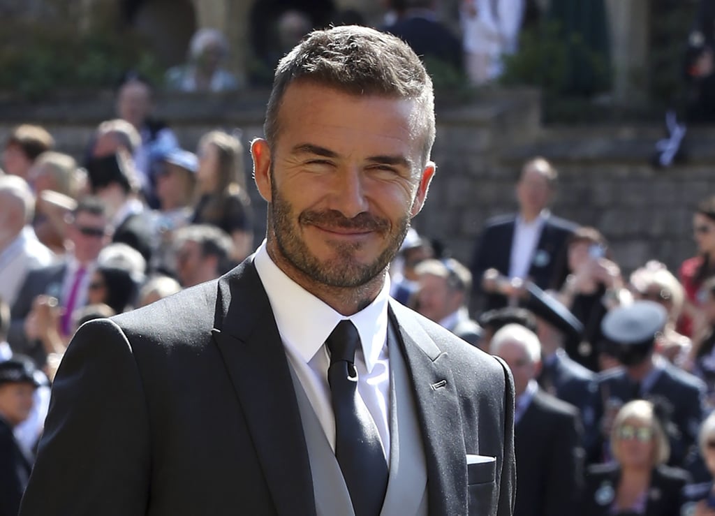 David Beckham at Royal Wedding 2018 Pictures