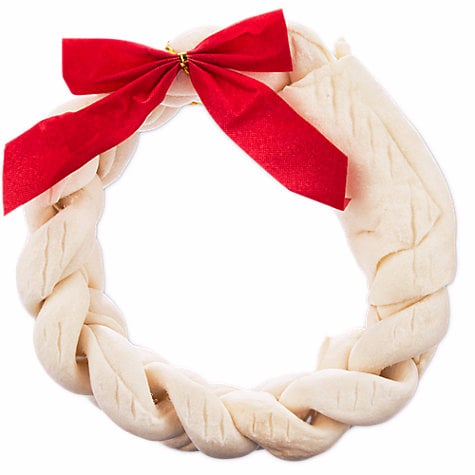 Time For Joy Wreath Rawhide For Dogs ($10)