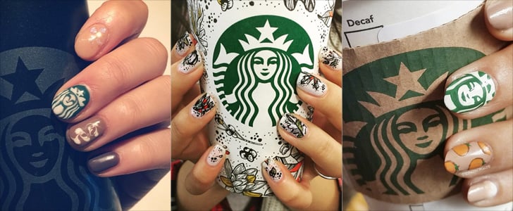 Starbucks Nail Art Ideas