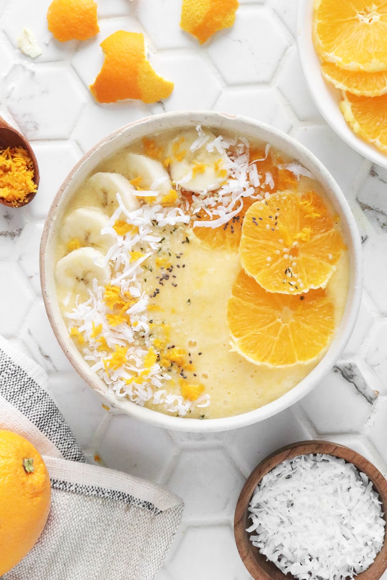 Orange creamsicle smoothie bowl
