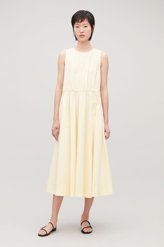 Cos Gathered Sleeveless Dress