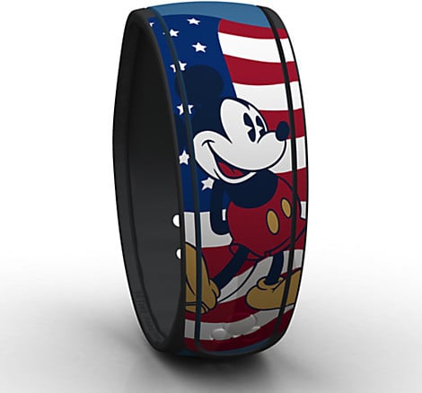 Disney Mickey Mouse Americana Parks MagicBand — Limited Release