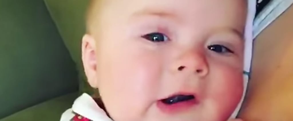 Baby Says "Oh No" After Sneezing
