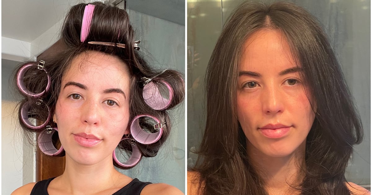 I Tried the ’90s Hair Rollers Trend For Voluminous Waves