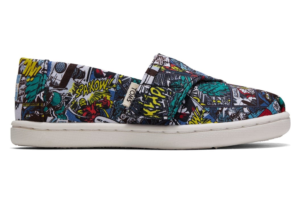 Toms Multi Marvel Comic Pop Print Classics for Kids