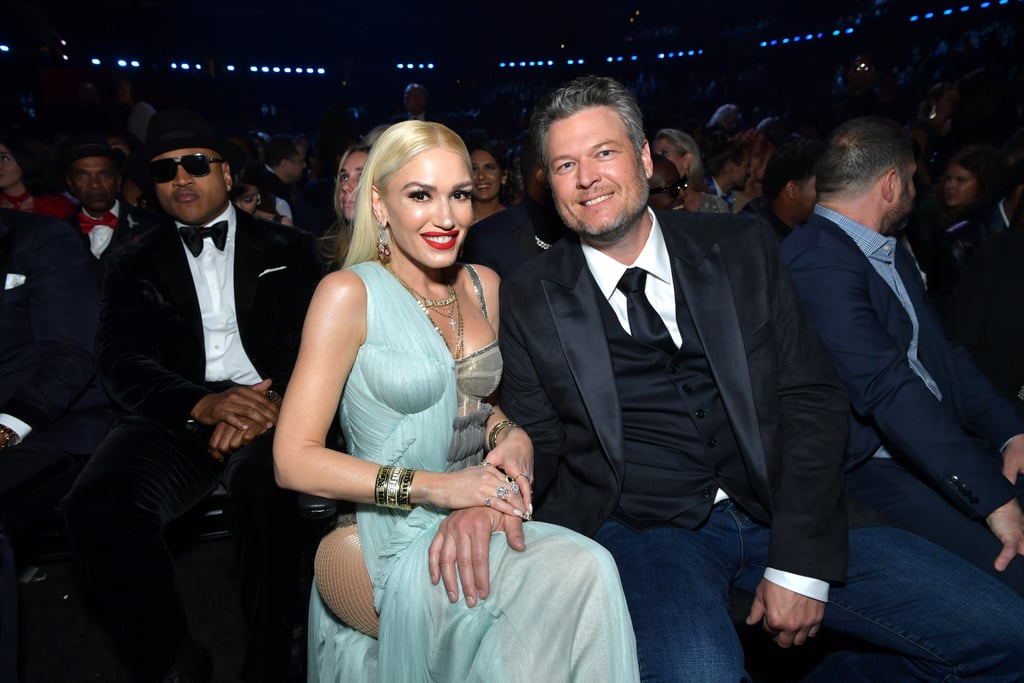 Gwen Stefani and Blake Shelton at the 2020 Grammys