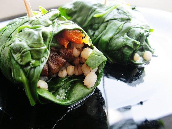 Spinach Veggie Wraps