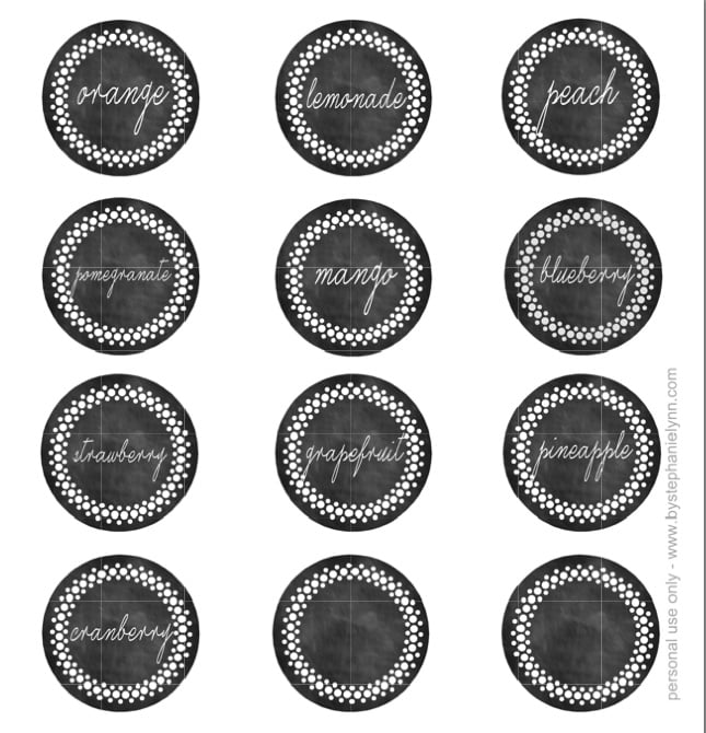 Mimosa Juice Tags | 25 Free Bridal Shower Printables ...