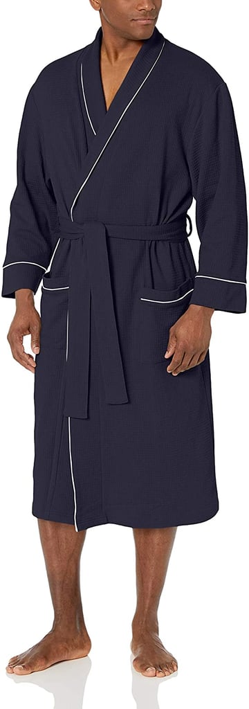 Amazon Essentials Men's Waffle Shawl Robe