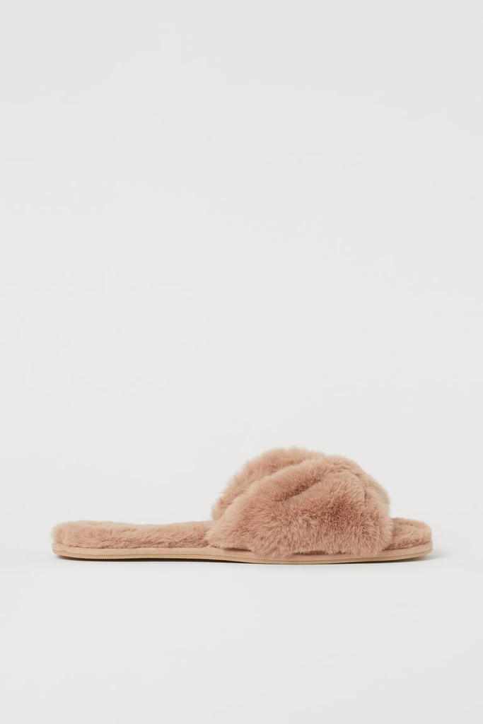 Faux Fur Indoor Slippers