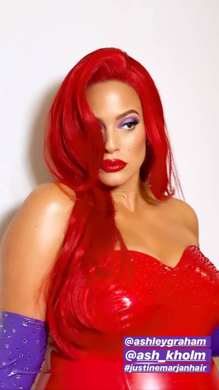 Ashley Graham s Jessica Rabbit Halloween Costume 2019 POPSUGAR Celebrity