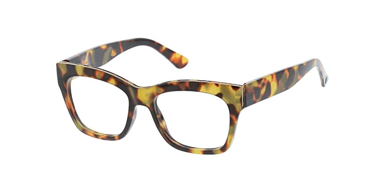 Peepers Women's Shine On Blue Light Filtering Square Reading Glasses Oprah's Favorite Things