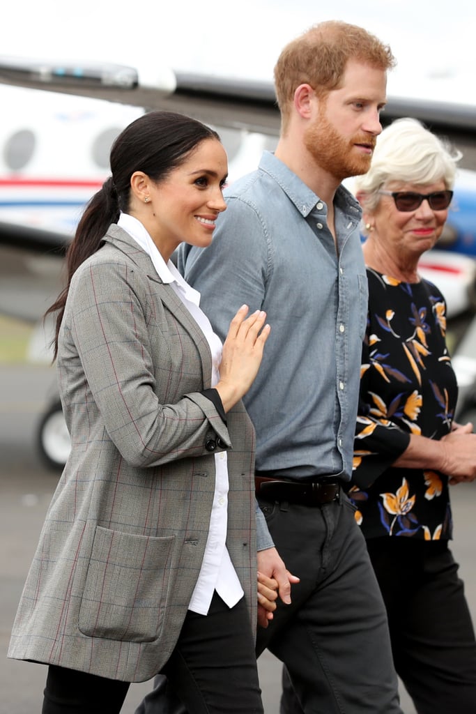 Meghan Markle Wears Serena Williams Collection Jacket 2018