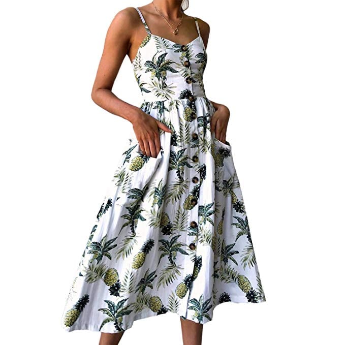 Spring dresses with pockets hot sale
