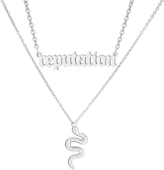 A "Reputation" Necklace For the Taylor Swift Fan