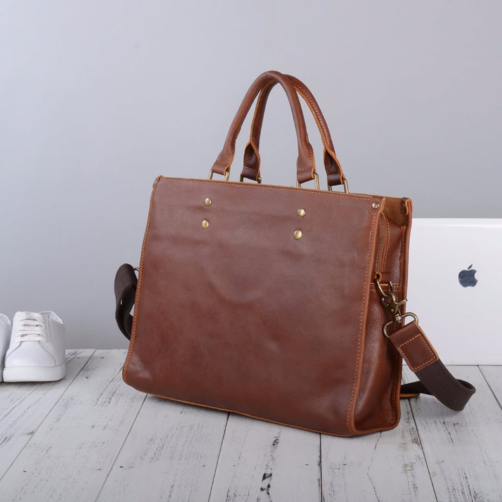 Eazo Leather Briefcase