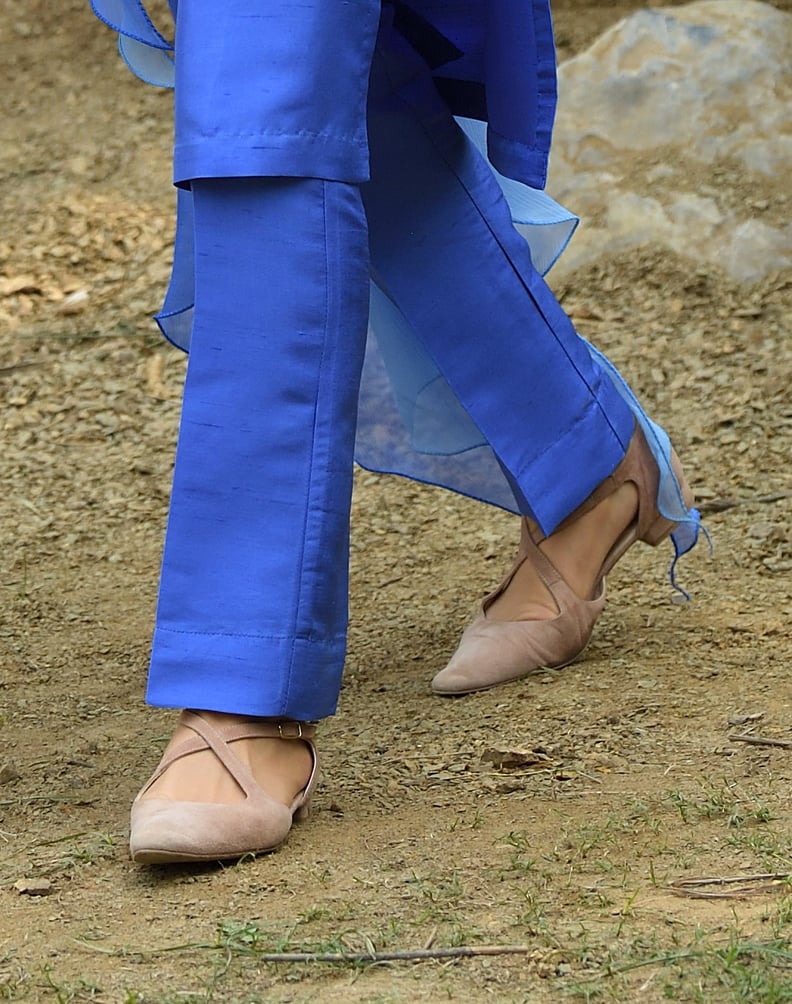 Kate Middleton Wearing Russell & Bromley Flats in Pakistan