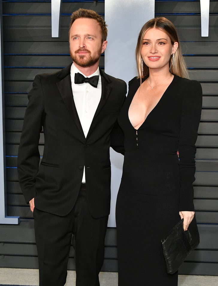 Aaron Paul And Lauren Parsekian After Welcoming First Child Popsugar Celebrity