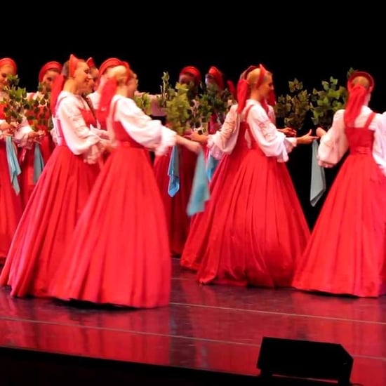 Russian Ballerinas Floating on Air Video