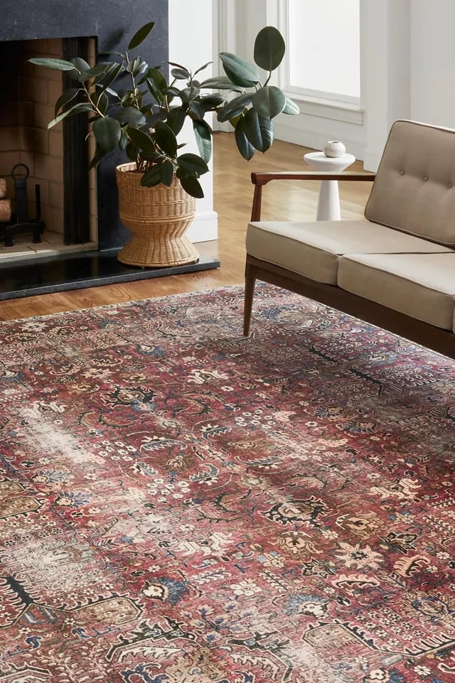 The Best Vintage-Looking Rug: Chris Loves Julia x Loloi Jules Rug