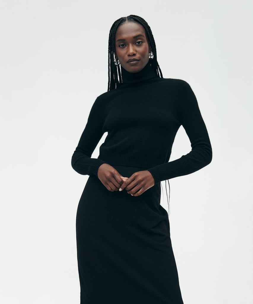 A Cropped Turtleneck: Naadam Cashmere Cropped Turtleneck