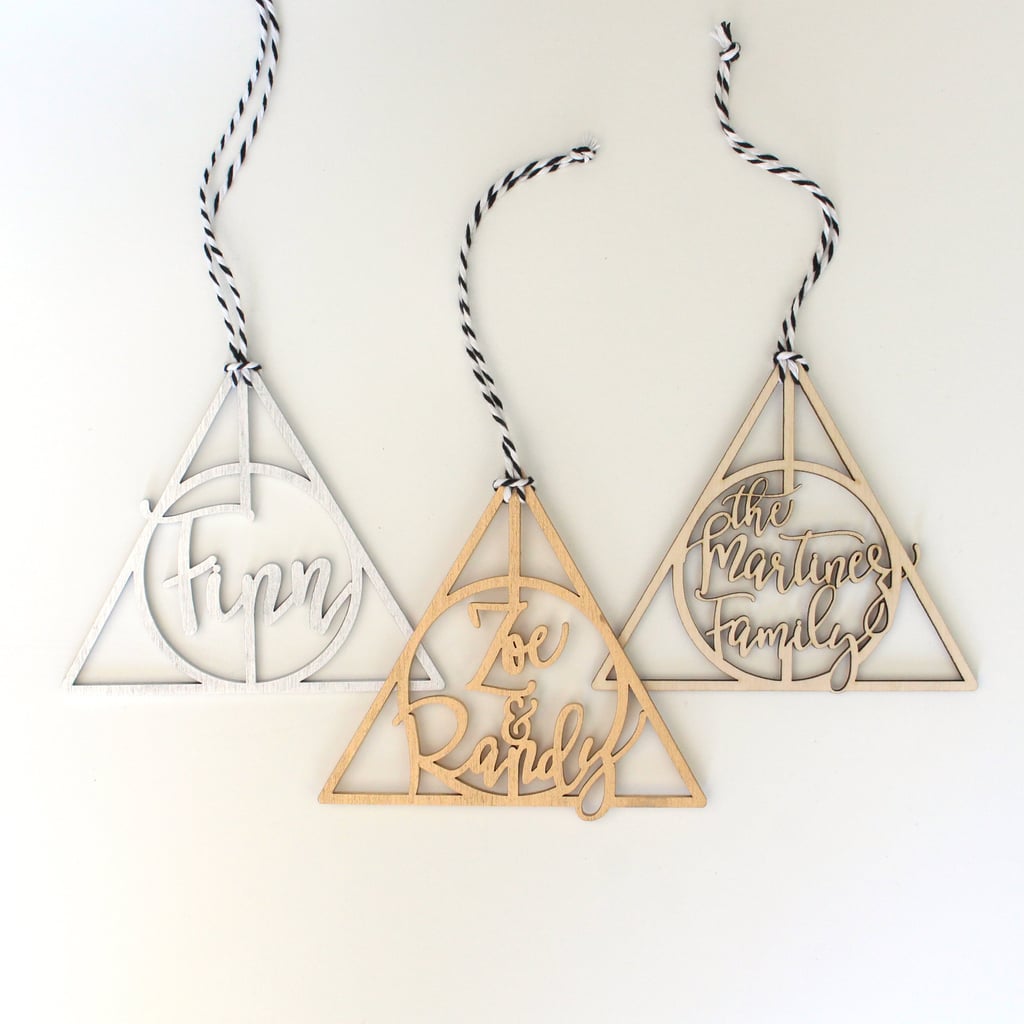 Custom Deathly Hallows Ornament