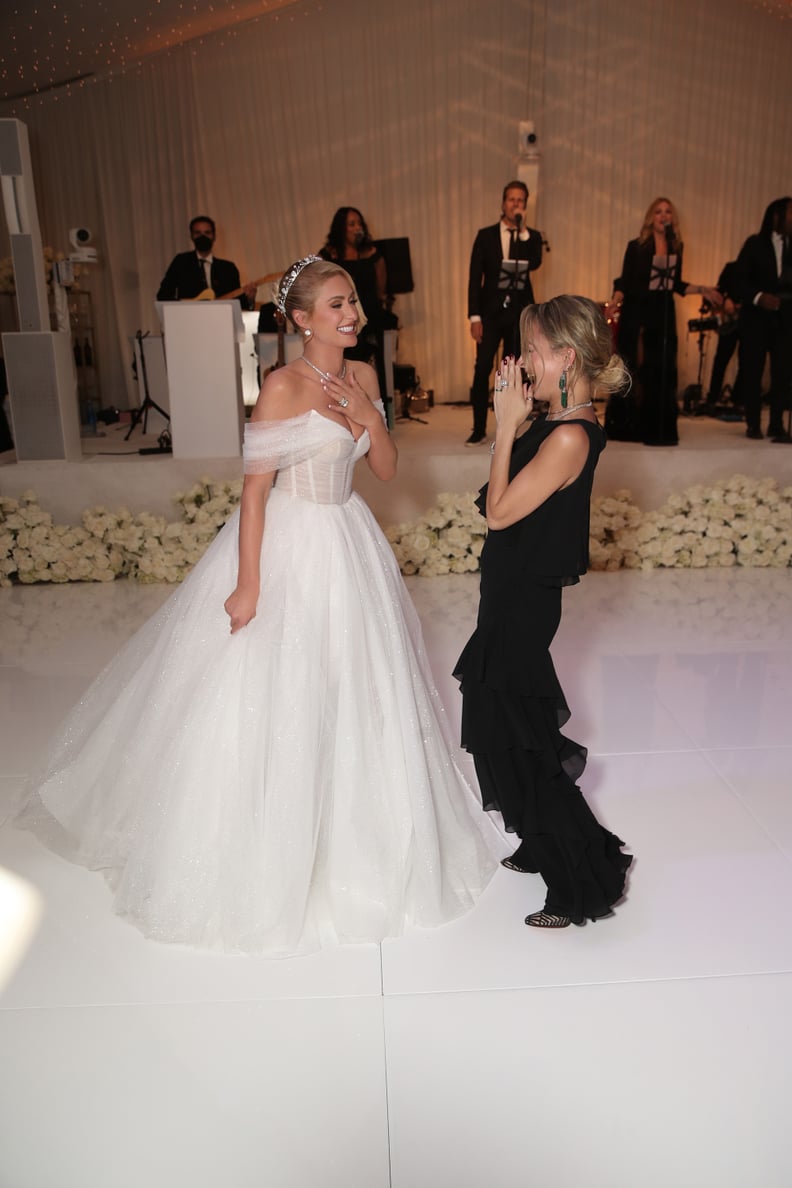 Paris Hilton's Galia Lahav Wedding Reception Dress