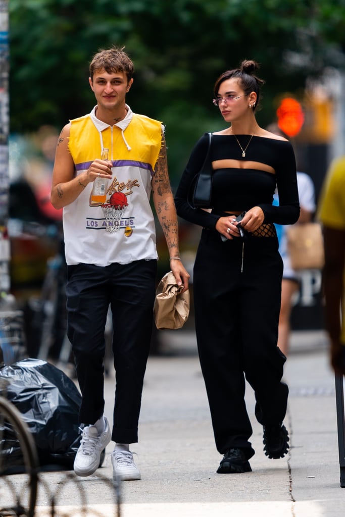 Their casual style always has a touch of nostalgia whether it's Anwar's ripped sleeves or Dua's tiny sunglasses.