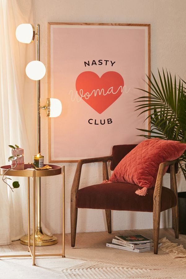 Smugg Nasty Woman Club Art Print Cute Dorm Room Posters