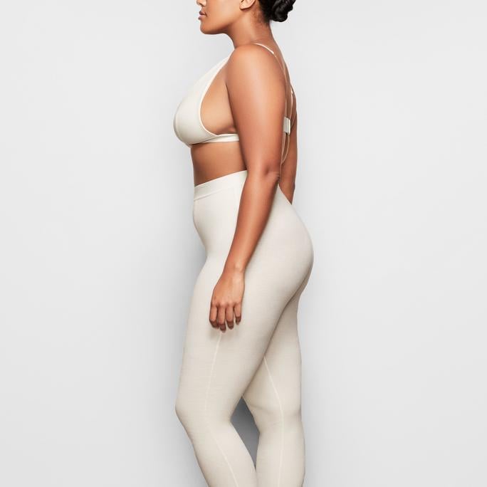 Skims Cotton Rib Thermal Leggings, Leggings Outfits That Feel Cute — and  We Won't Delete Later