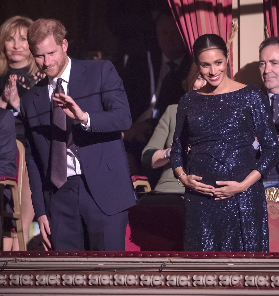 January: Meghan and Harry got dolled up for the Cirque de Soleil premiere in London, and indulged in some sweet, sneaky PDA.