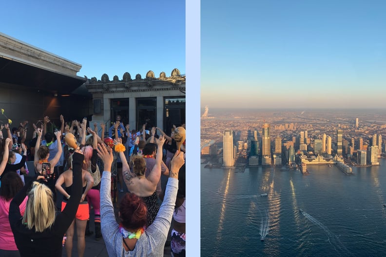 Sober sauna raves and social wellness events.
