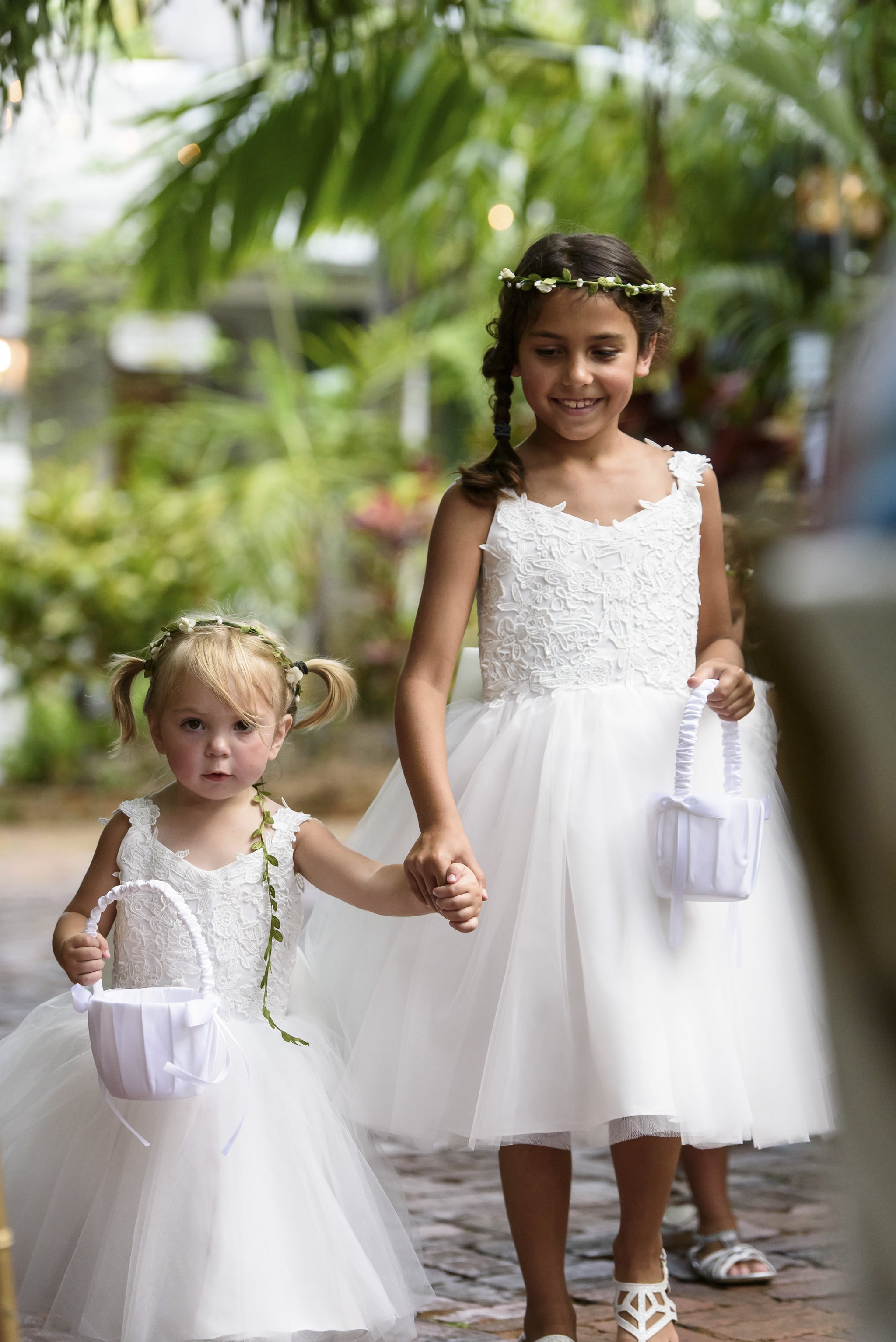 2 flower girls best sale