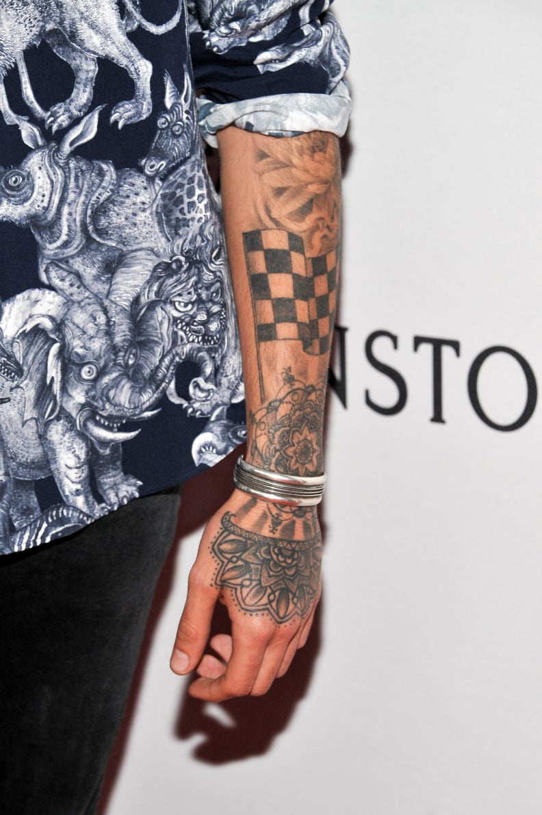 Zayn Malik's Left Forearm Tattoos