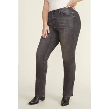 Warp + Weft Well MIA Plus High Rise Flare Jeans - Well