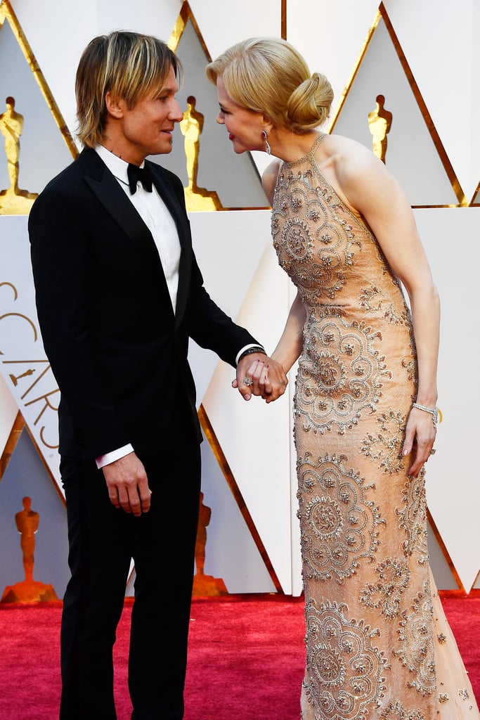 Nicole Kidman and Keith Urban at the 2017 Oscars