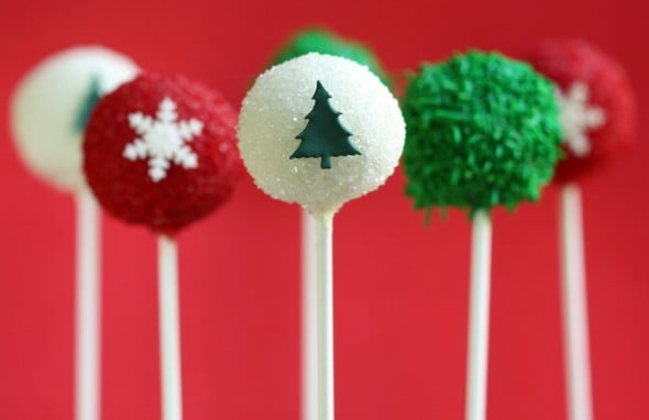 Christmas Cake Pops