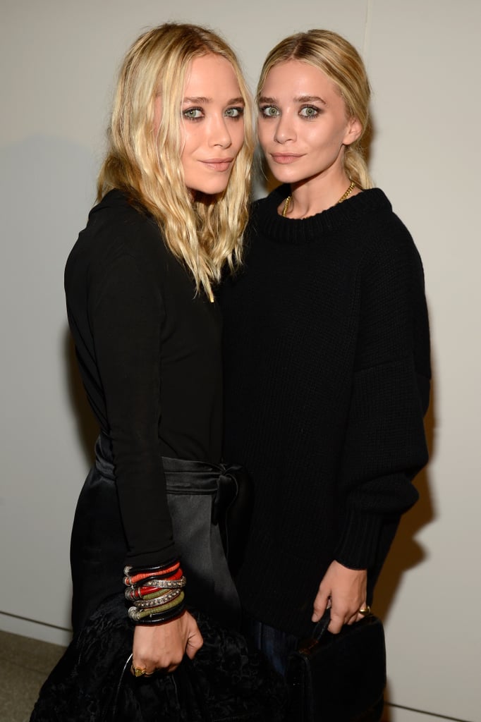 At the Estée Lauder Modern Muse fragrance launch party in 2013, Mary-Kate and Ashley both strayed away from their usually neutral makeup look for a dramatic smoky eye instead.