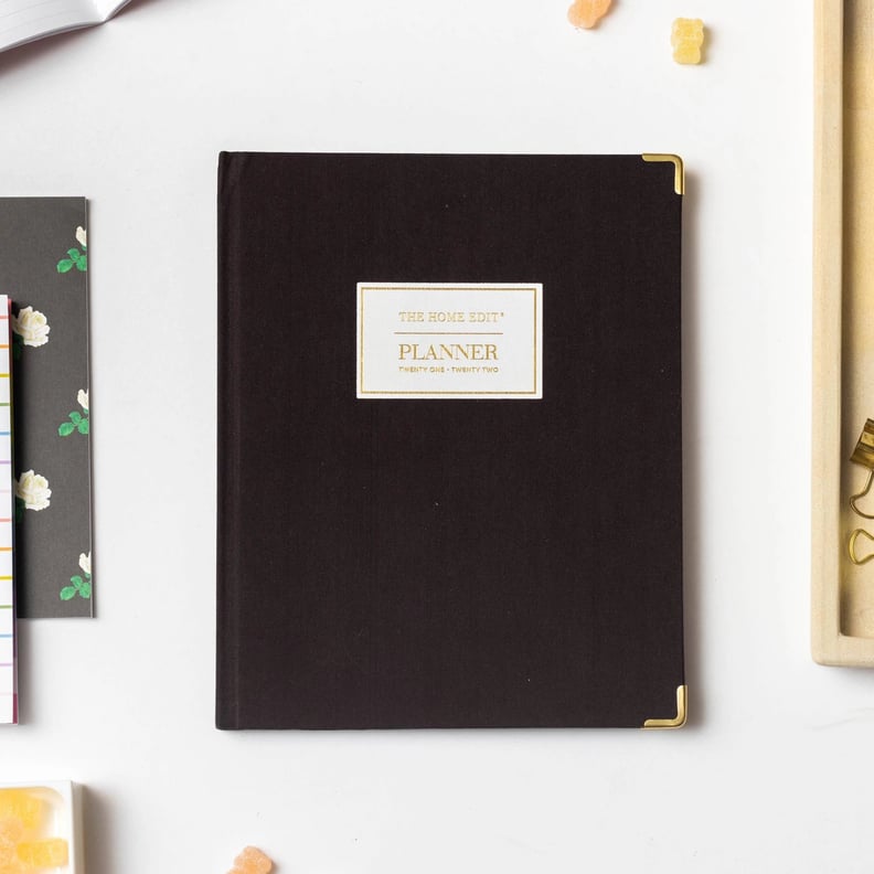 For an Elegant Find: The Home Edit 2021-22 Academic Planner in Black Bookcloth