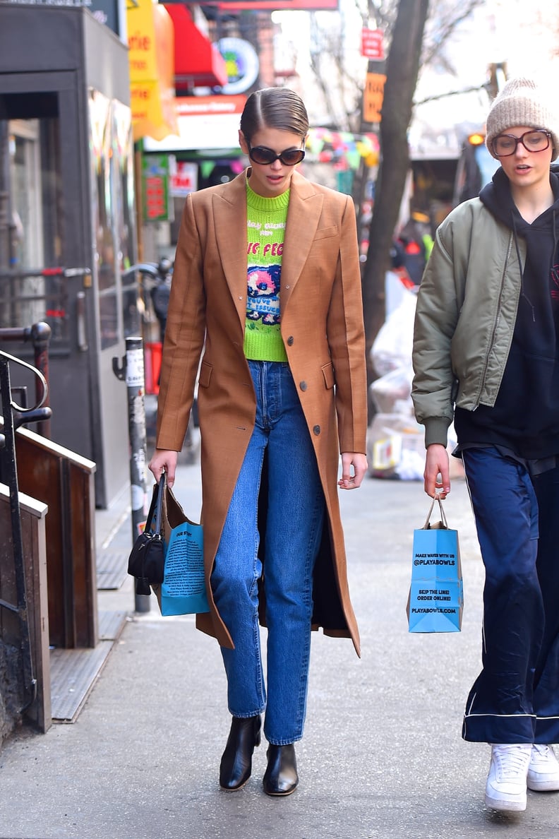 Kaia Gerber in New York