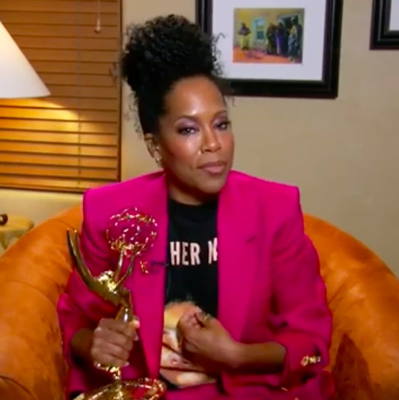 Regina King Wearing a Breonna Taylor T-Shirt