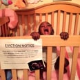 How These Parents Used an Eviction Notice to Break Some News to Their Only Child