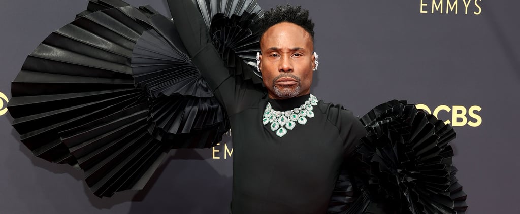 See Billy Porter's Black Swan Emmys Red Carpet Look 2021