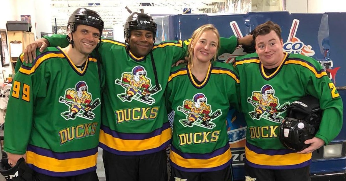 The Mighty Ducks Cast Reunion January 2019 | POPSUGAR Entertainment