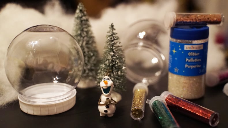 DIY Mini Snow Globe Ornaments (No Glycerin Required!) - Organize