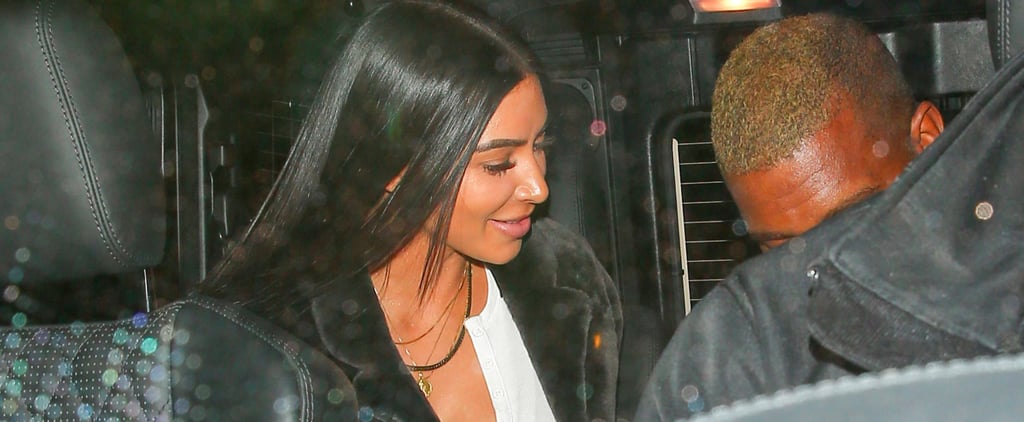 Kim Kardashian and Kanye West Out in LA Dec. 2016