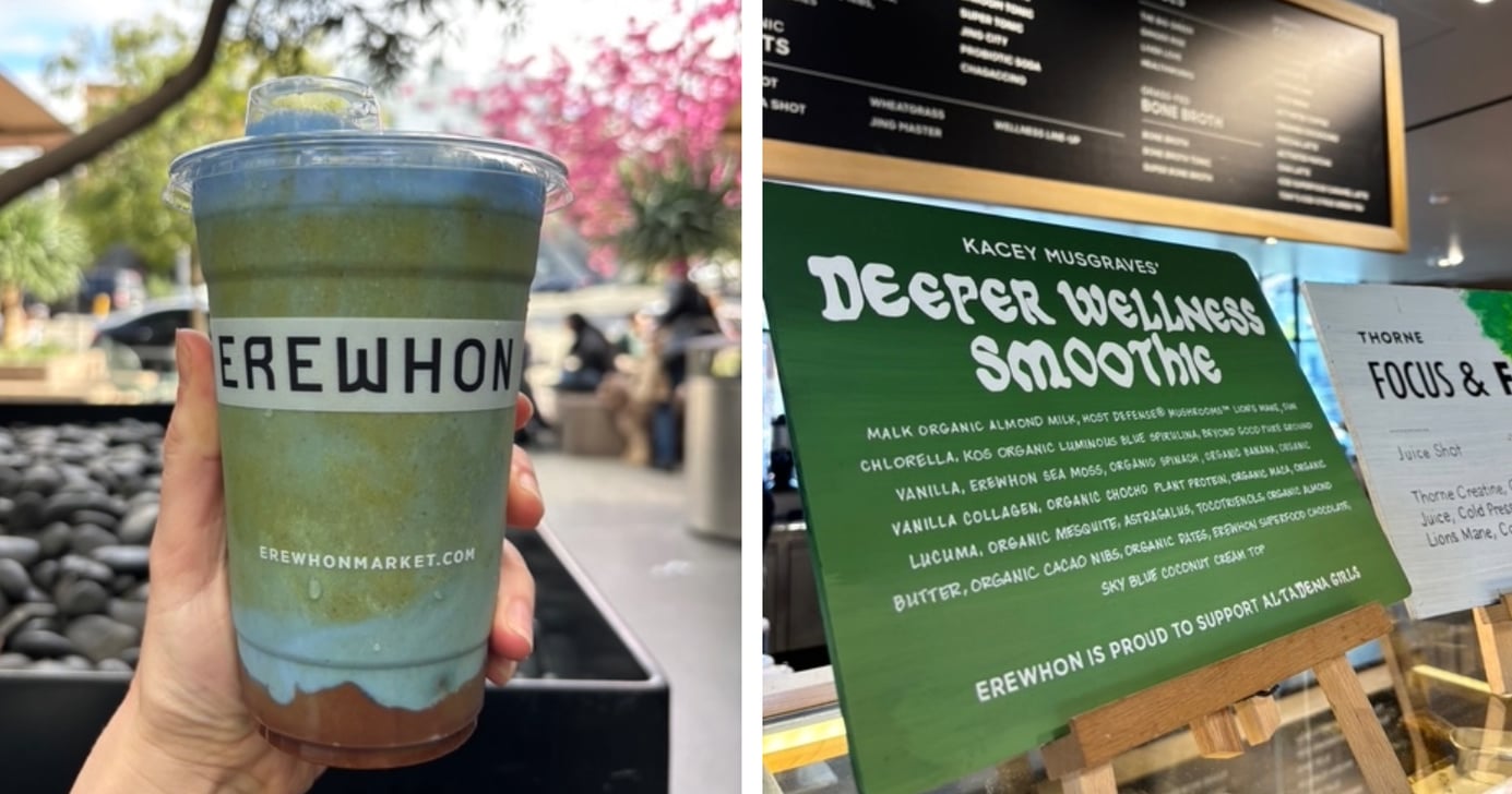 Kacey Musgraves’s Erewhon Smoothie Review